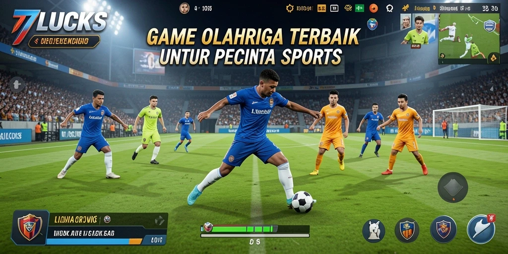 Tampilan gameplay menarik dari 77LUCKS dalam pertandingan olahraga.