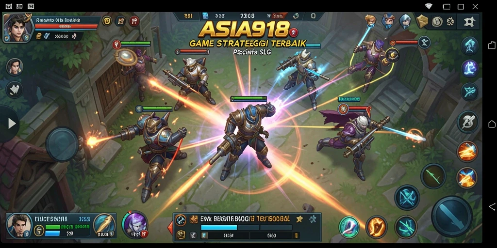Screenshot gameplay ASIA918 yang menampilkan strategi SLG yang mendebarkan.