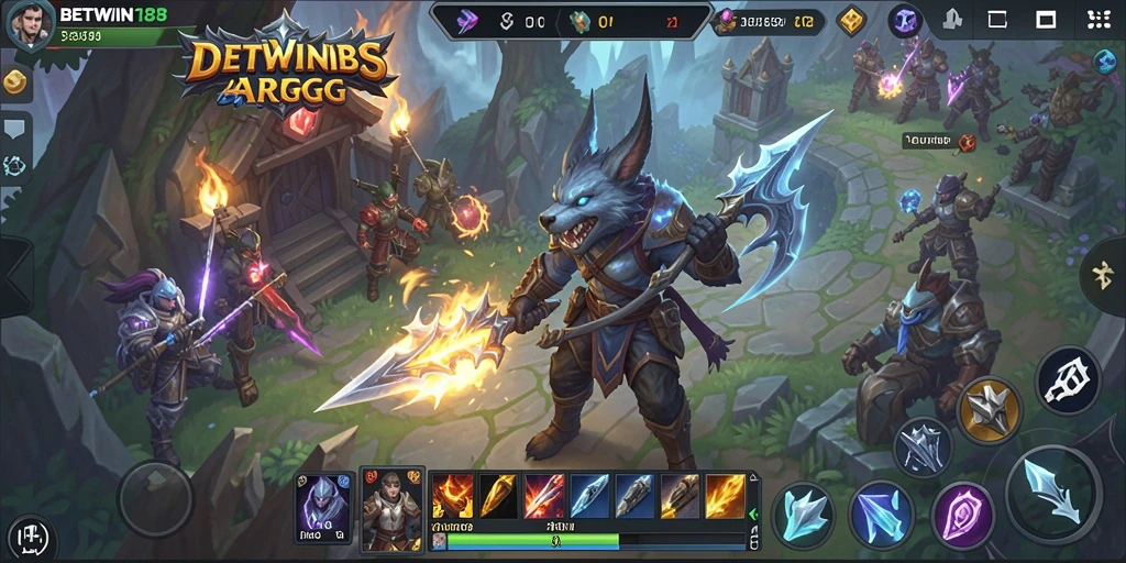 Gameplay seru di BETWIN188 dengan pertempuran aksi yang menarik.