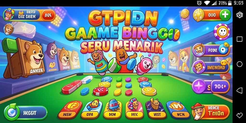 Tampilan menarik dari gameplay Bingo GTPIDN.