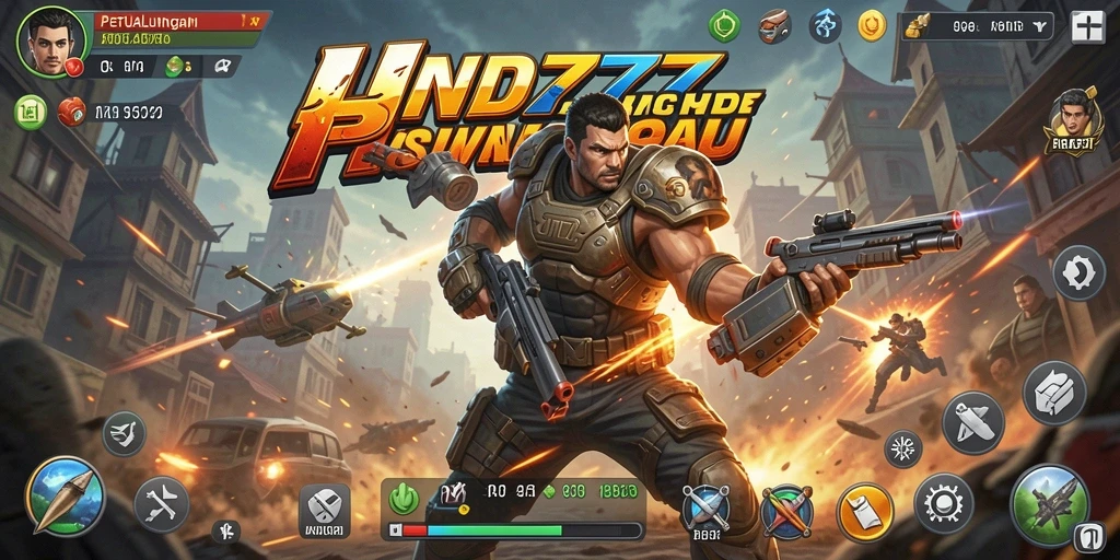 Tangkapan layar game IND777 yang menampilkan adu aksi seru.