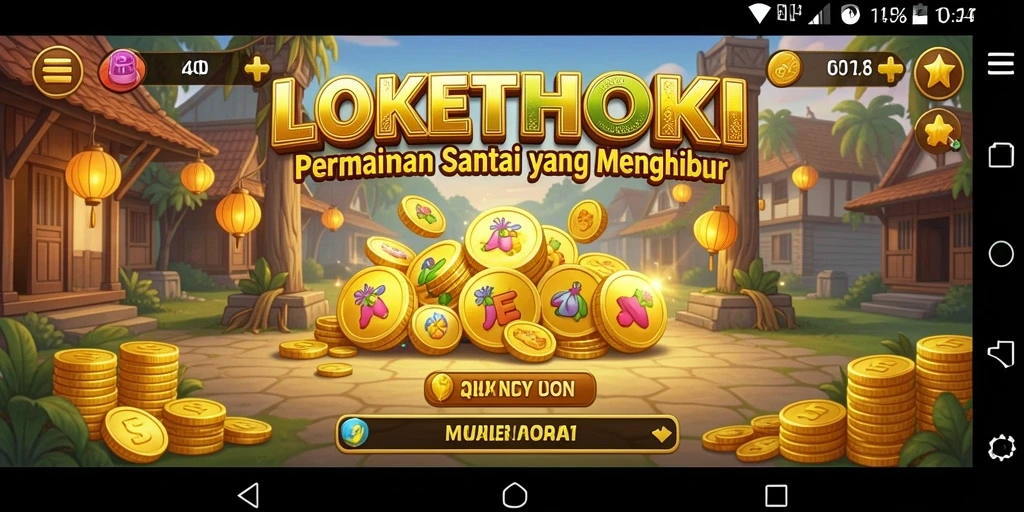 Screenshot LOKETHOKI menampilkan gameplay yang seru dan interaktif.