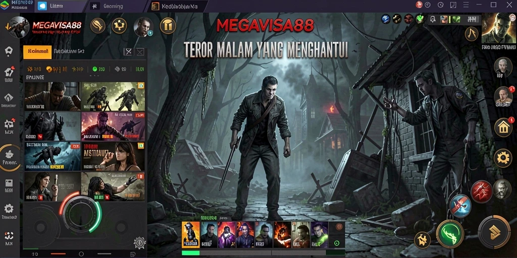 Gameplay menakutkan yang membuat adrenalin meningkat di MEGAVISA88.
