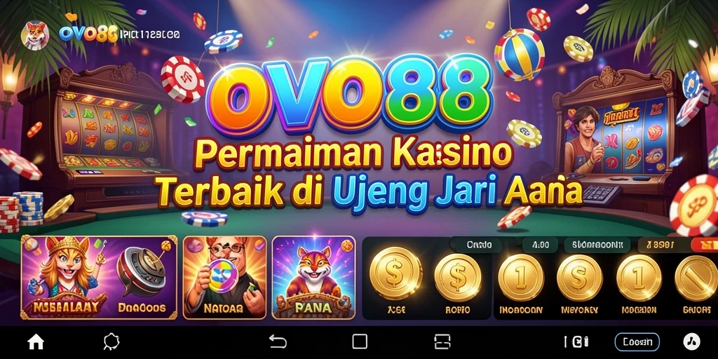Tangkapan layar gameplay OVO88 menampilkan keseruan permainan kasino.