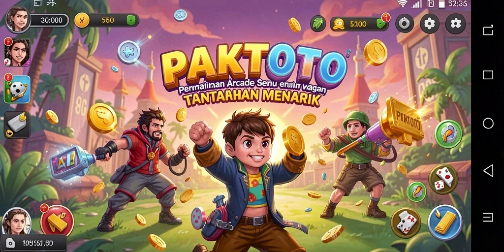 Screenshot PAKTOTO menampilkan gameplay seru dengan tantangan menarik.
