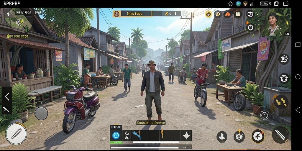 Tampilan menarik dari gameplay RPRPRP yang interaktif dan menyenangkan.