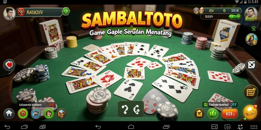 Tampilan gameplay seru dan interaktif dalam SAMBALTOTO.