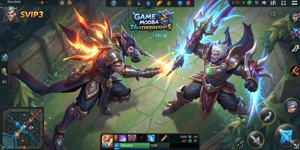 Tampilan gameplay menarik di arena SVIP3 yang penuh aksi.