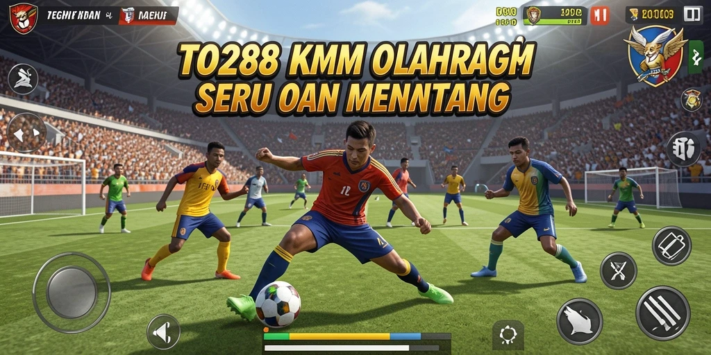 Tampilan gameplay seru dalam TO288, rasakan sensasi olahraga!