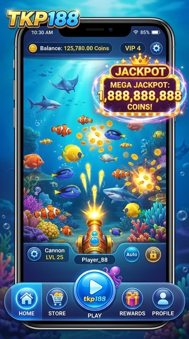 Tampilan aplikasi tkp188 di layar ponsel Android.